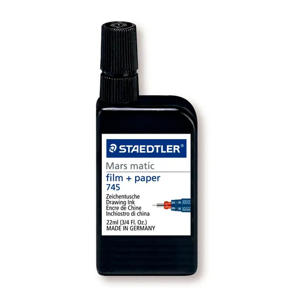 Tinta China Staedtler Negro 22ml